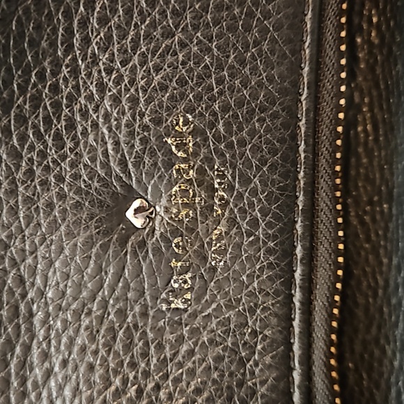 Kate Spade Black Pebbled Leather Crossbody/Shoulder Bag - Picture 5 of 11